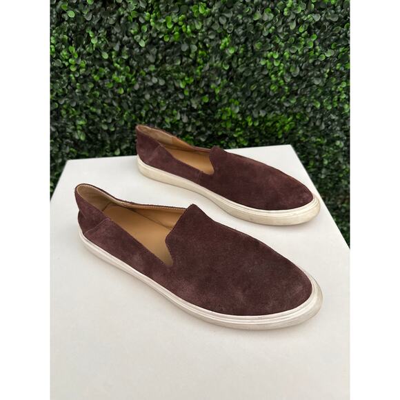 Franco Sarto, Maroon leather Suede Loafers women’s size 10M - Picture 3 of 6